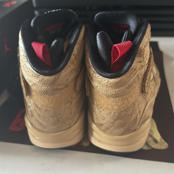 NEW Jordan 8 Retro Rui Hachimura Black Samurai Size 6.5 Equivalent to Women’s 8 - Picture 8 of 16